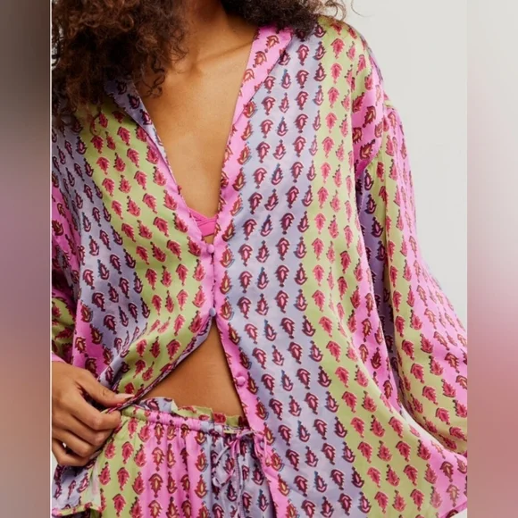 Free People Intimately Dreamy Days Pajama Set/Frenzy Combo - Picture 4 of 10